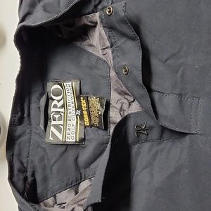 Zero restrictions gore-tex pullover jacket medium black